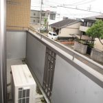 ベランダ・写真は201号室