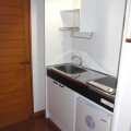 キッチン(1口コンロ・1BOX冷蔵庫付)・写真は50１号室