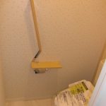 トイレ(洗浄便座付)・写真は201号室(102/202号室は建具・床の色が異なります)