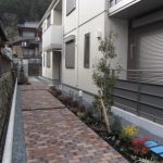 玄関アプローチ