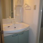 シャワー付き洗面台・写真は200号室